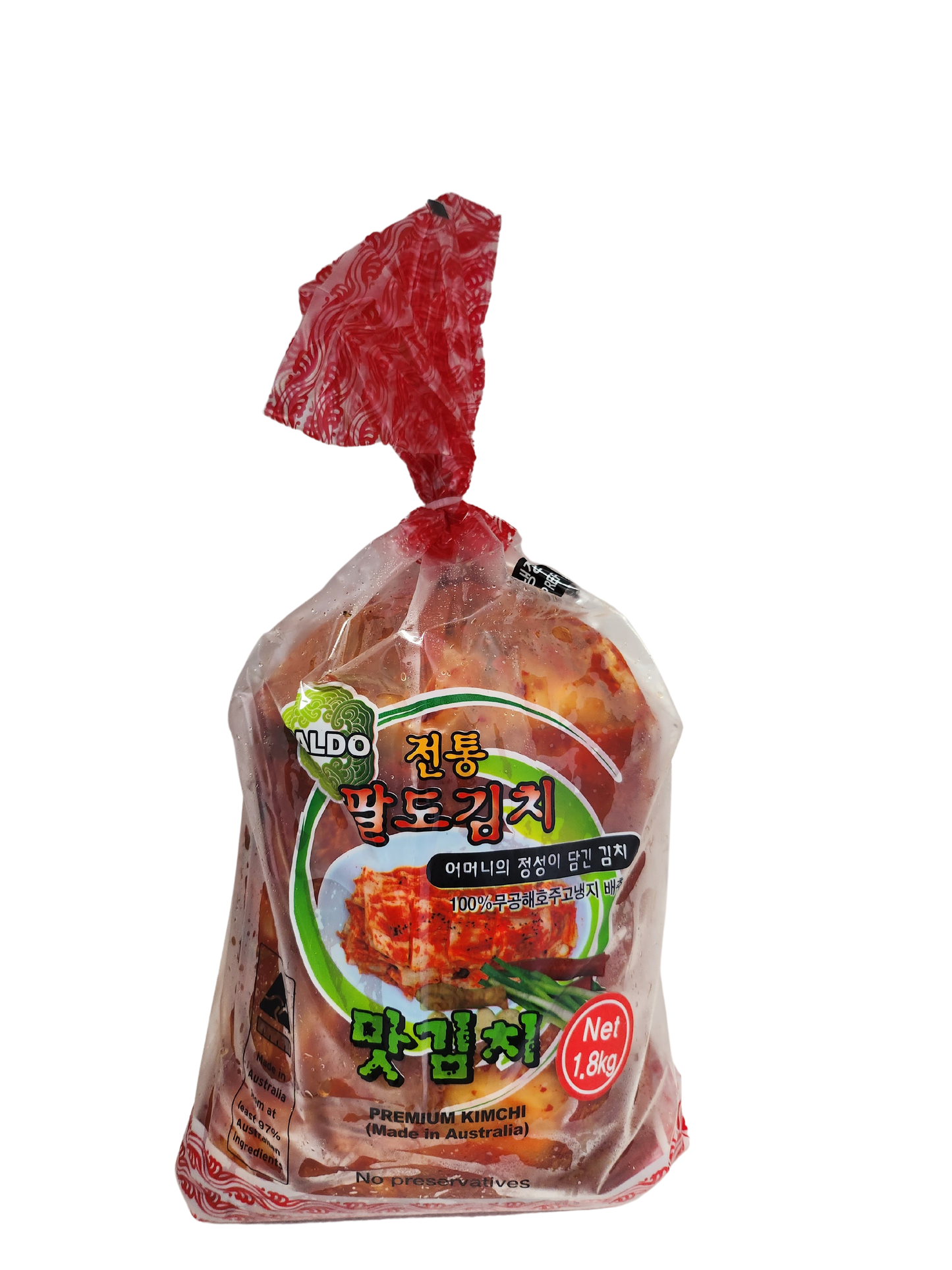PALDO Cabbage Kimchi Sliced 1.8kg (bag)